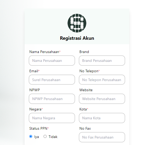 Menu migrasi data